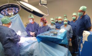 Sessione chirurgica nell’Hospital CIMA